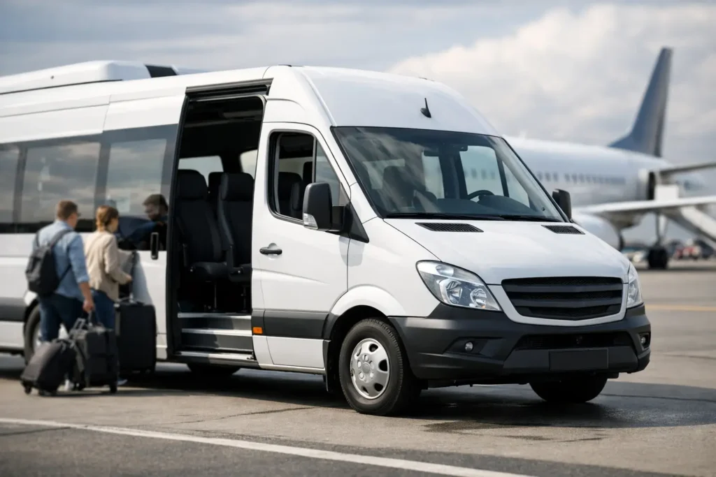 Ile osób mieści bus lotniskowy? Sprawdź